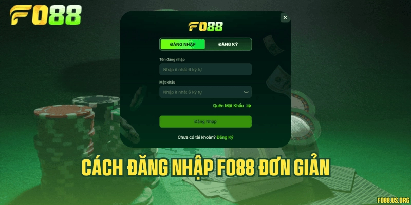 Đăng nhập Fo88